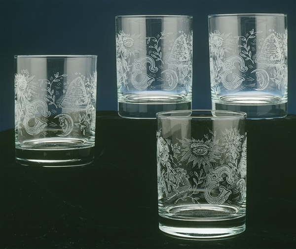 Masonic glasses