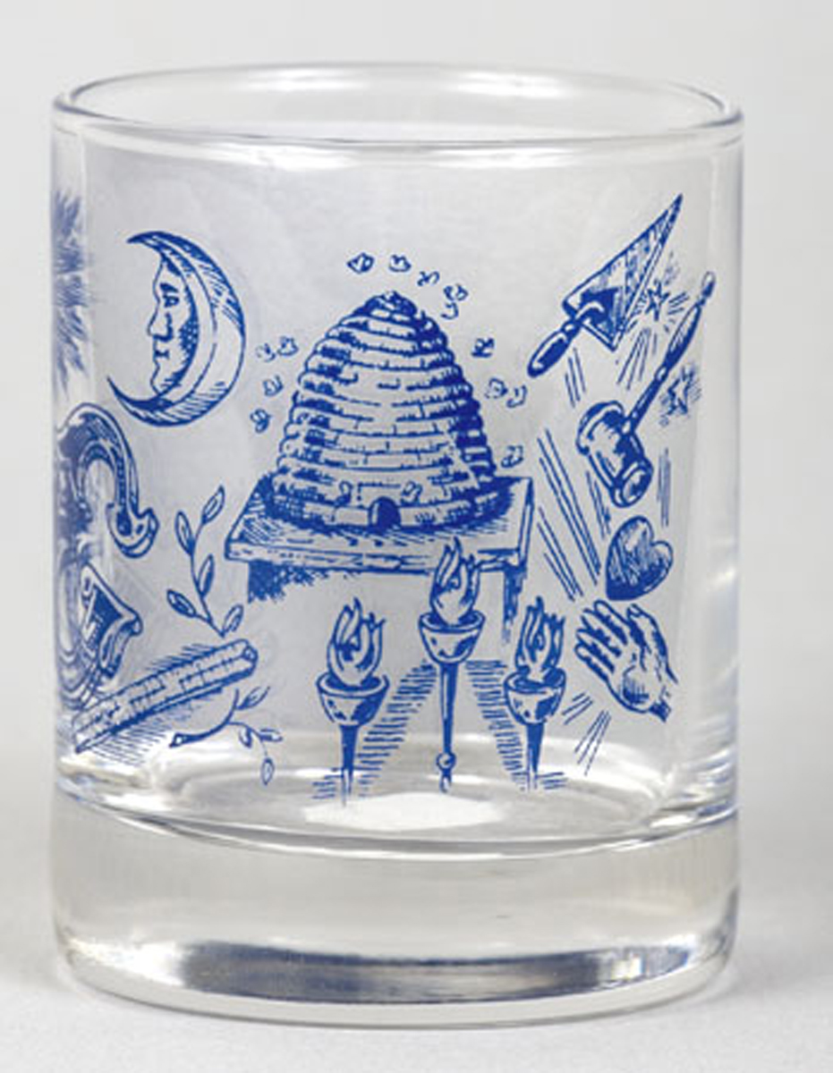 Small Lodge Table Glass