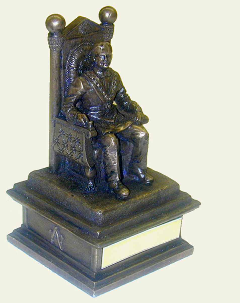 The "Master in the chair" figurine
