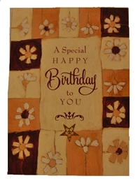 Birthday Card - A Special Happy Birthday to you