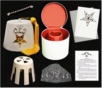 Rhinestone OES FEZ Gift Set - White Ritual