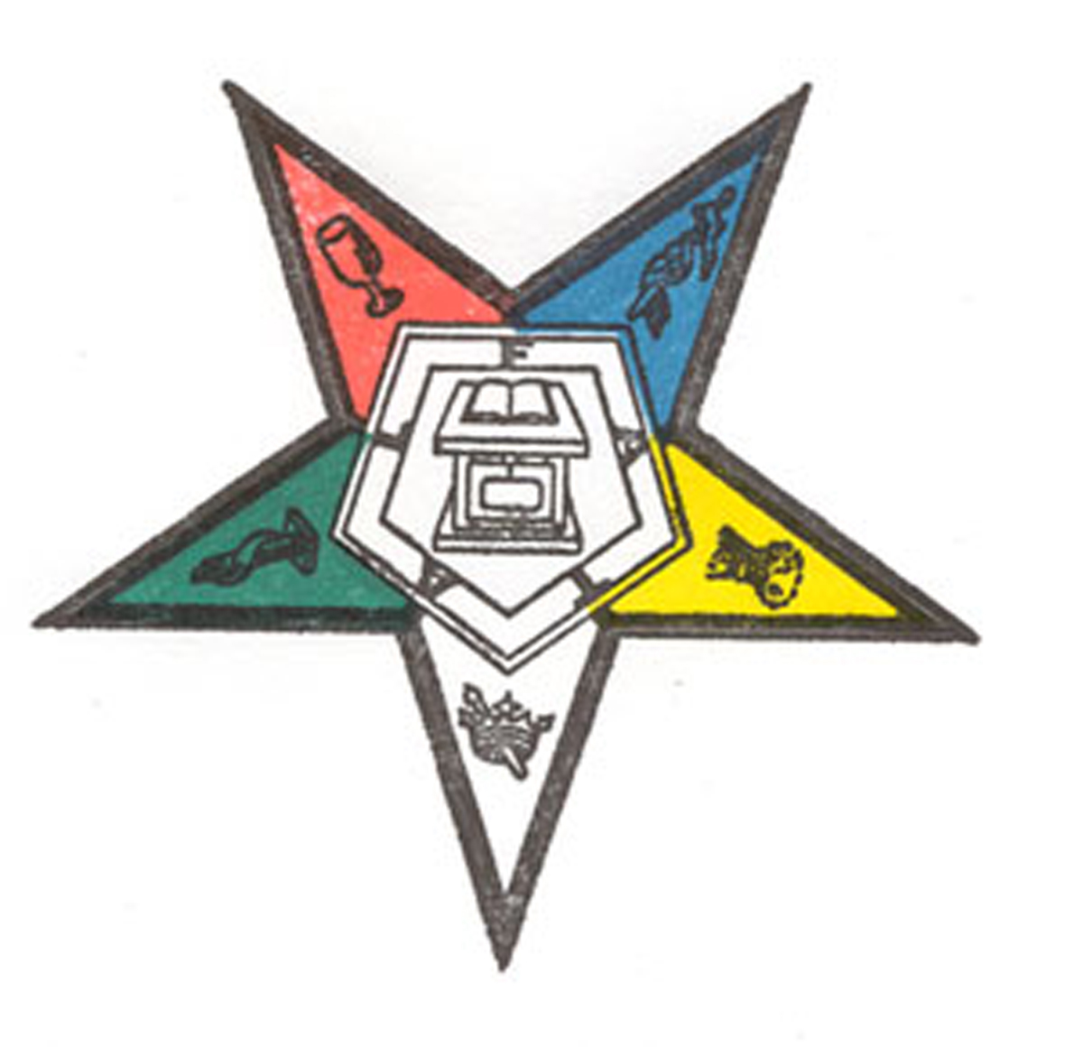 1 7/8" OES color stickers (100)