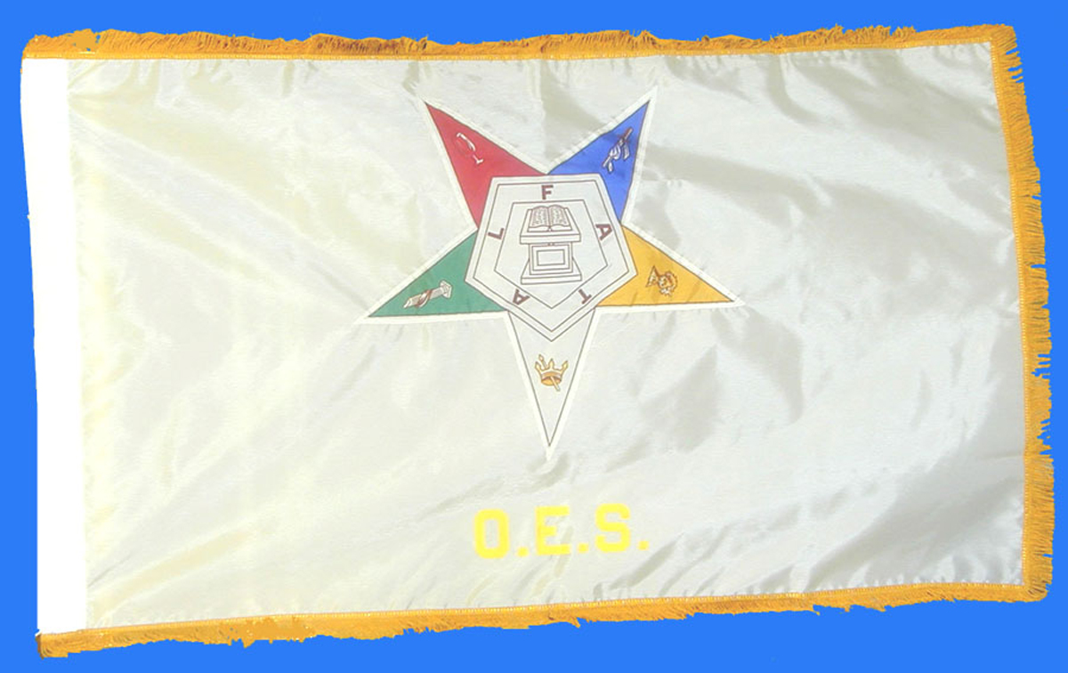 Printed Eastern Star Flag