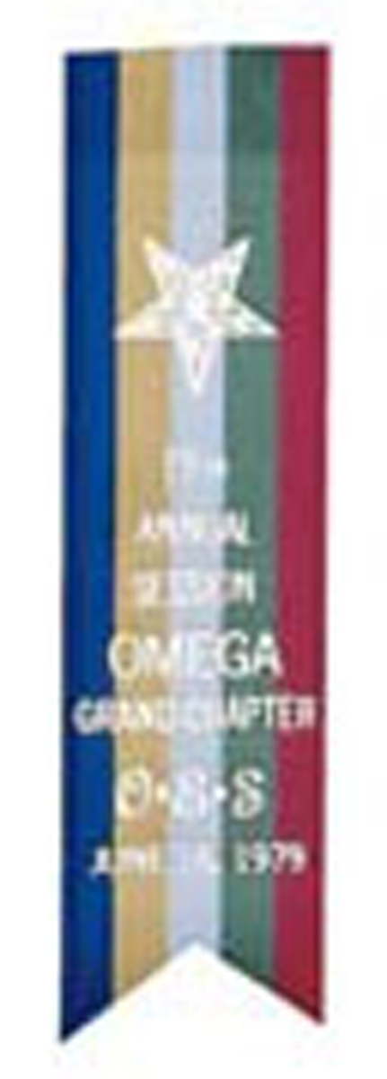 Convention Badges - 5 color cut bottom