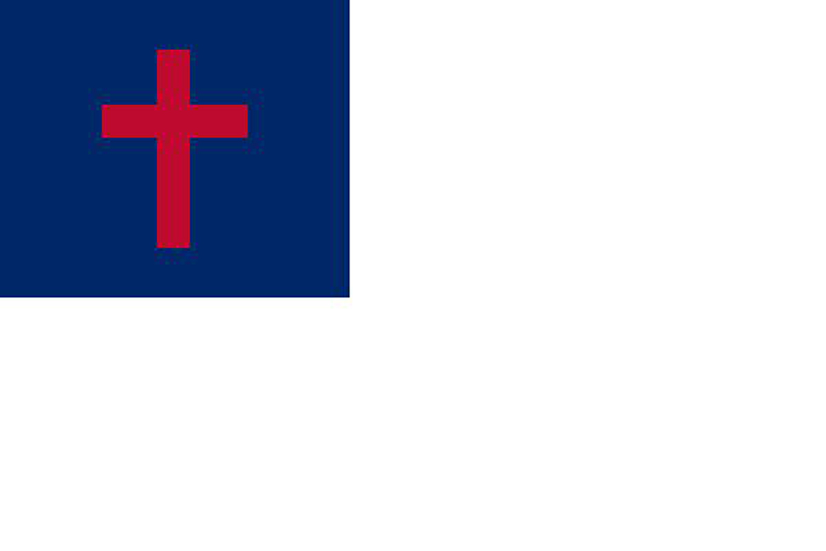 Christian Indoor Flag 3'X5' Nylon