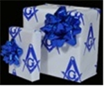 Macoy Wrapped: Masonic Gift Wrap with Bow