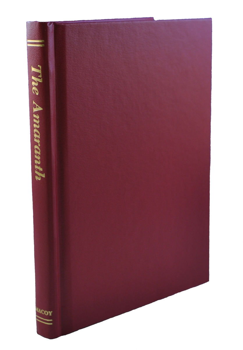 Amaranth Ritual by Robert Macoy, With SY074
