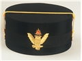 32 degree Hard Crown Black Braid and Gold Cord, Wings Up