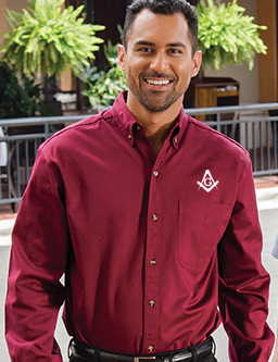 Long Sleeve Heavyweight Washed Twill Shirt