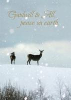 Christmas - Goodwill To All Christmas Card