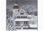 Christmas - Lighthouse Christmas Card