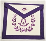 Purple PM Leather Apron