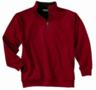  Men's Contrast 1/4 Zip Fleece