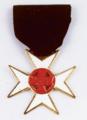 Knights Templar Knights of Malta Officer Jewels - Maltese Cross
