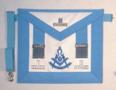 Massachusetts's Past Master Apron with Metal side tabs & Taus
