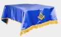  Royal Blue Altar throw with up to 50 letters
