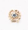 Amaranth Royal Patron Lapel Pin in 14K YG & WG