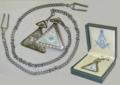1920 Replicatriangular Masonic Pocket Watch