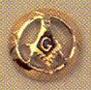 Masonic Lapel Button in 10K  YG