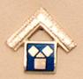 Pennsylvania 47th Problem of Euclid Lapel Button in 14K YG