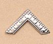 Master's Square Lapel button in 14K WG