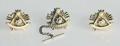 Past Master Tie Tac and Cuff Links set