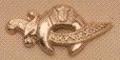 Shrine Lapel Button in 14K  YG 
