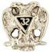32 Degree Lapel Button in 14K WG -small