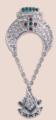 Shrine / Past Master fez tassel pin