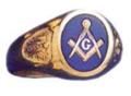 Masonic 10k gold Ring