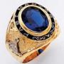 Past Master Oval Class Ring
