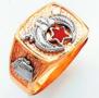 Shrine Raised Emblem Ring