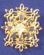 O.E.S. . Rectangular pin with bow