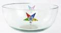 Glass bowl 11" diameter  w/ OES emblem
