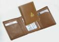 Wallet ( Tan ) Three Fold w/ initials only