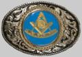 Past Master belt buckle 