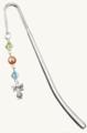 Angel with beads bookmark