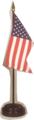  US 4X6 Table Flag with Plastic Base