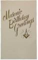 Birthday - Masonic Birthday Card Greetings!