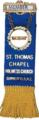 Church Reversible Badge with Metal Chain and Medallion