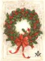 Christmas - Christmas Wreath Christmas Card
