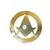 Magnetic Cutout Masonic Auto Emblem