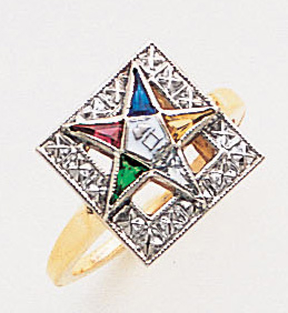 Order of the Eastern Star Ring Macoy Publishing Masonic Supply 3400