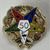 OES 50 year service pin with wreath