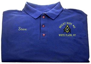 Catawba Lodge 248 Masonic Golf Shirt