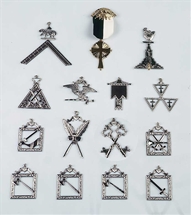 Knights Templar Officer Jewels - Set of 15