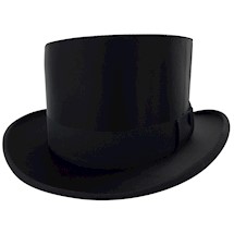 Masonic Master's High Silk Collapsible Top Hat  - NON Returnable. Please measure your head.