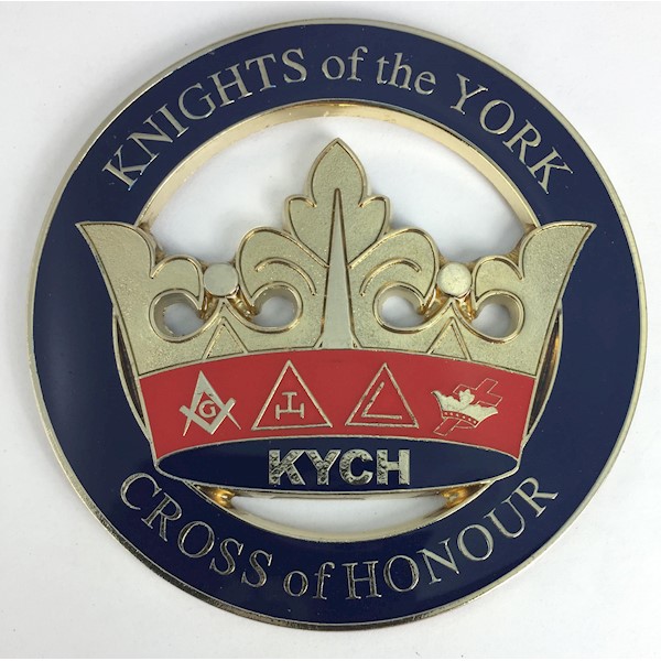 Masonic KYCH Knights of the York Cross of Honour Lapel Pin Mason Freemason 