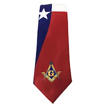 Texas Masonic Tie