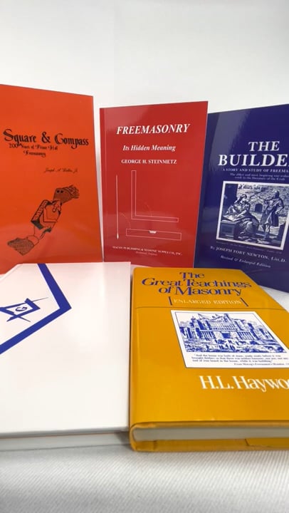 Five Masonic Books Recommended for all Master Masons